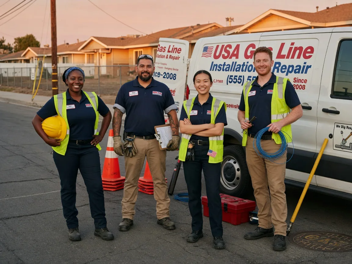 Gas Line Installation company in Calistoga, CA